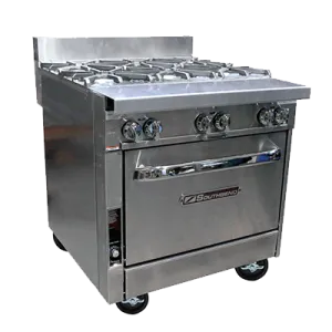 32" Sectional Range w/ Step-Up Rear Burners (Convection Oven Base)