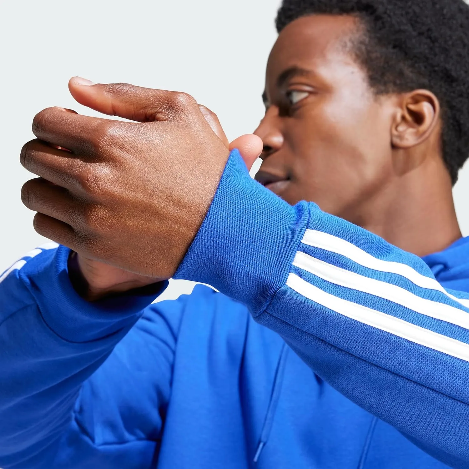 adidas Men's Essentials Fleece 3-Stripes Hoodie