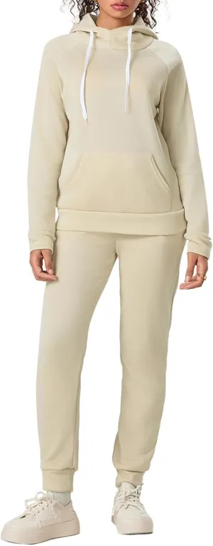 Argeousgor Sweatsuits for Women Set 2 Piece Outfits Oversized Hoodie Jogger Pants Casual Tracksuit Sets