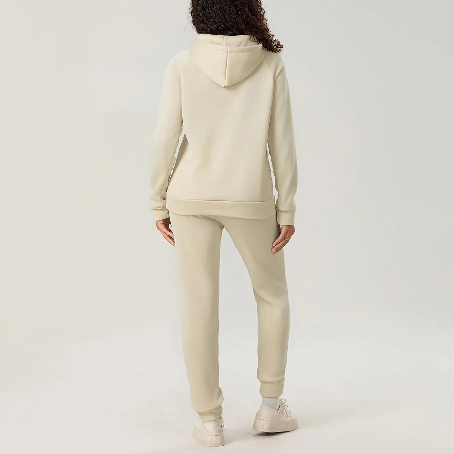 Argeousgor Sweatsuits for Women Set 2 Piece Outfits Oversized Hoodie Jogger Pants Casual Tracksuit Sets