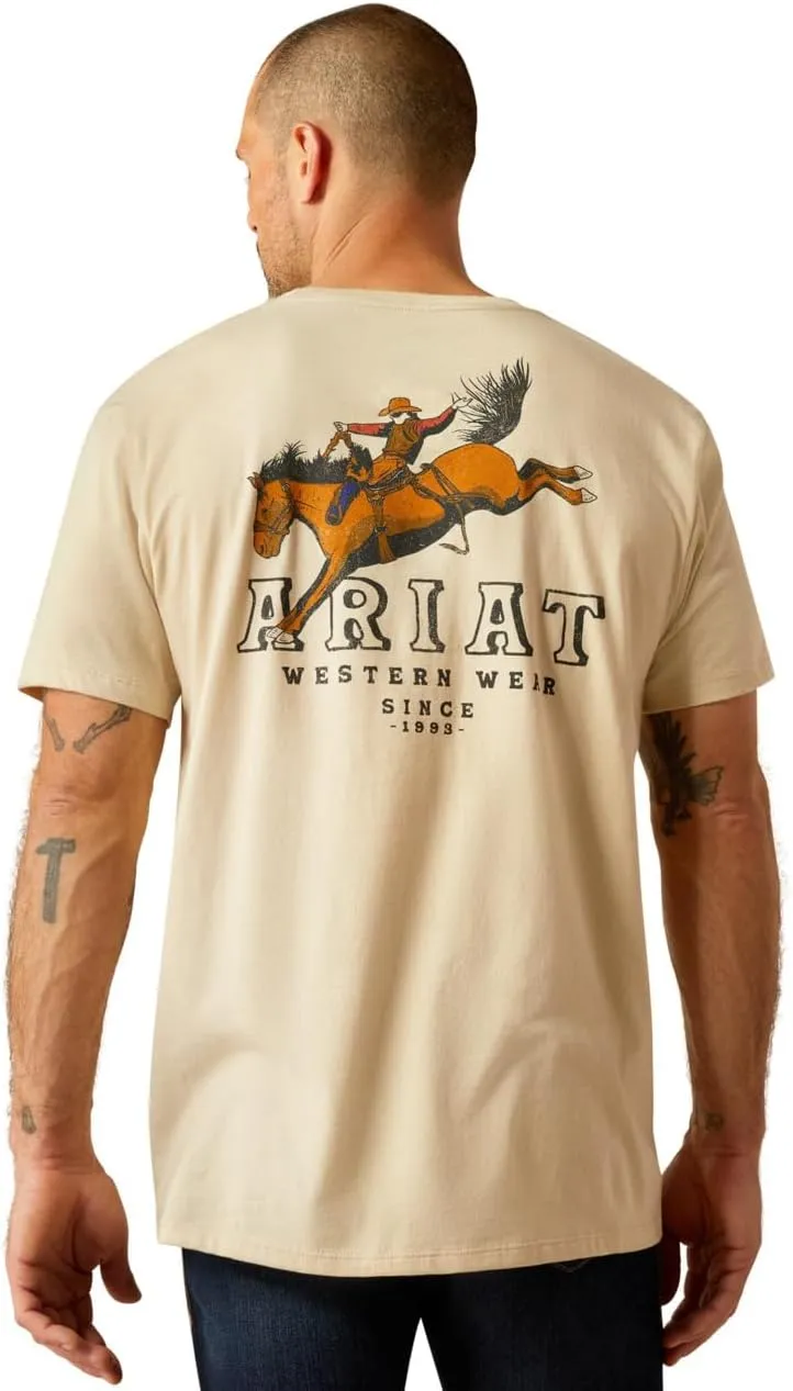 ARIAT Natural Bronc Riding Heritage T-Shirt
