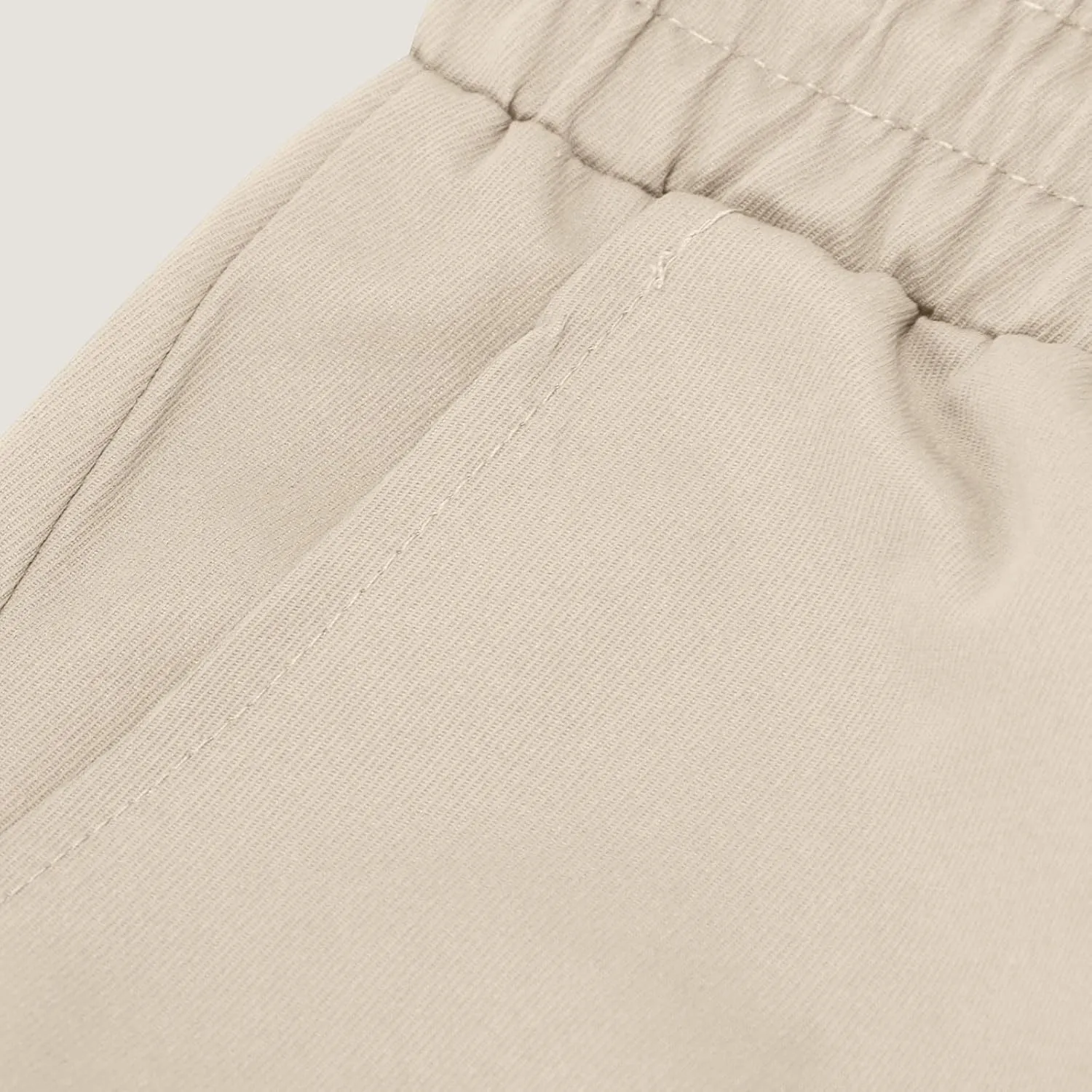 Baggy Straight Leg Cargo Pants for Men Drawstring Waist Work Pants with Pockets Spring Fashion Open Bottom Trousers