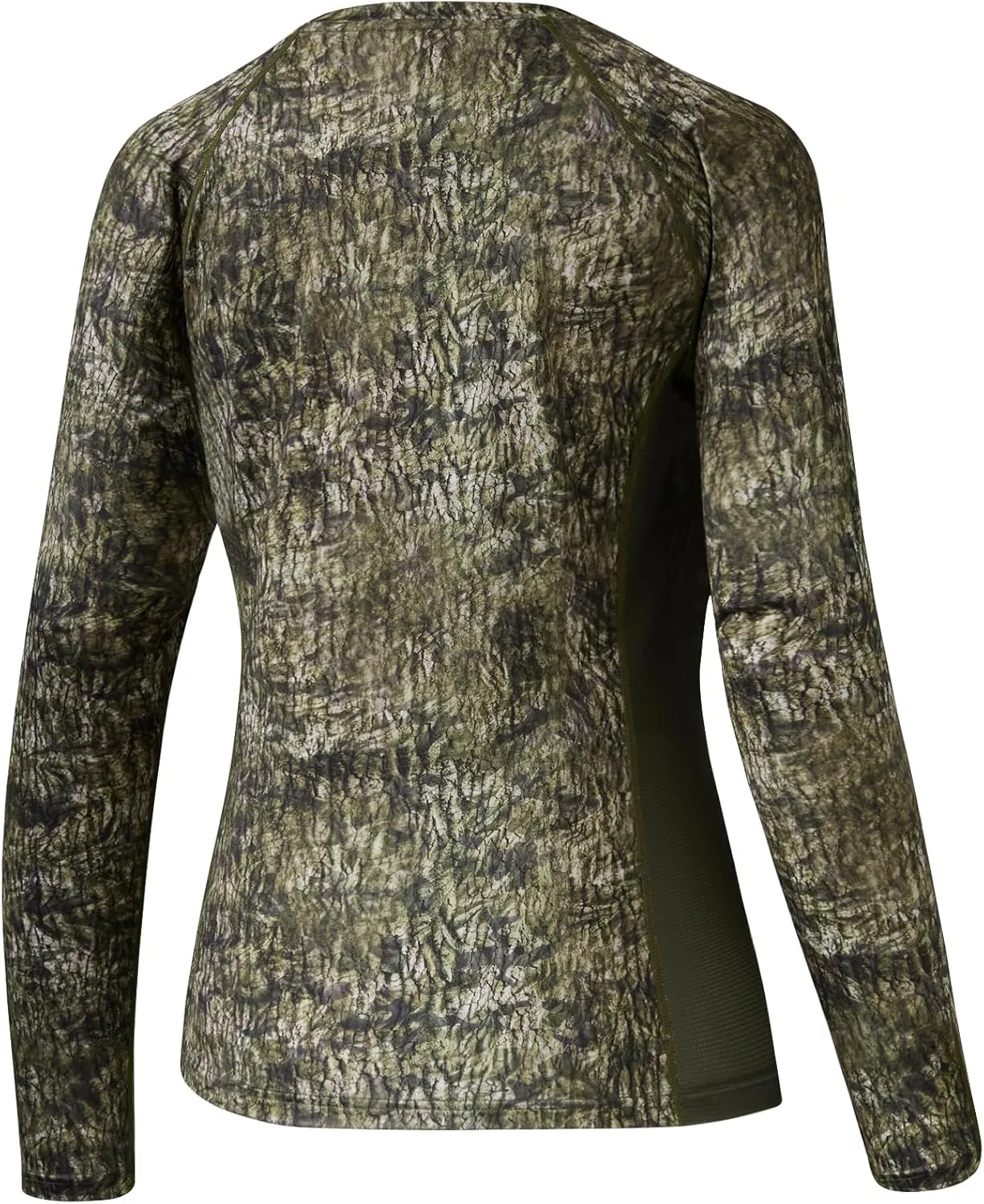 BASSDASH Womens Camo Hunting Shirt Long Sleeve UPF 50  Sun Protection Performance Tee Fishing Hiking