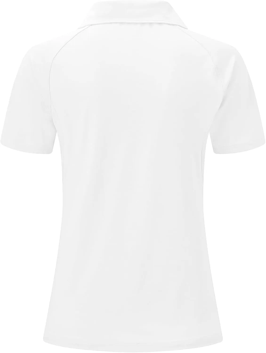BGOWATU Women's Short Sleeve Golf Polo Shirts 1/4 Zip Tennis Tops Collared T-Shirts UV Protection Quick Dry