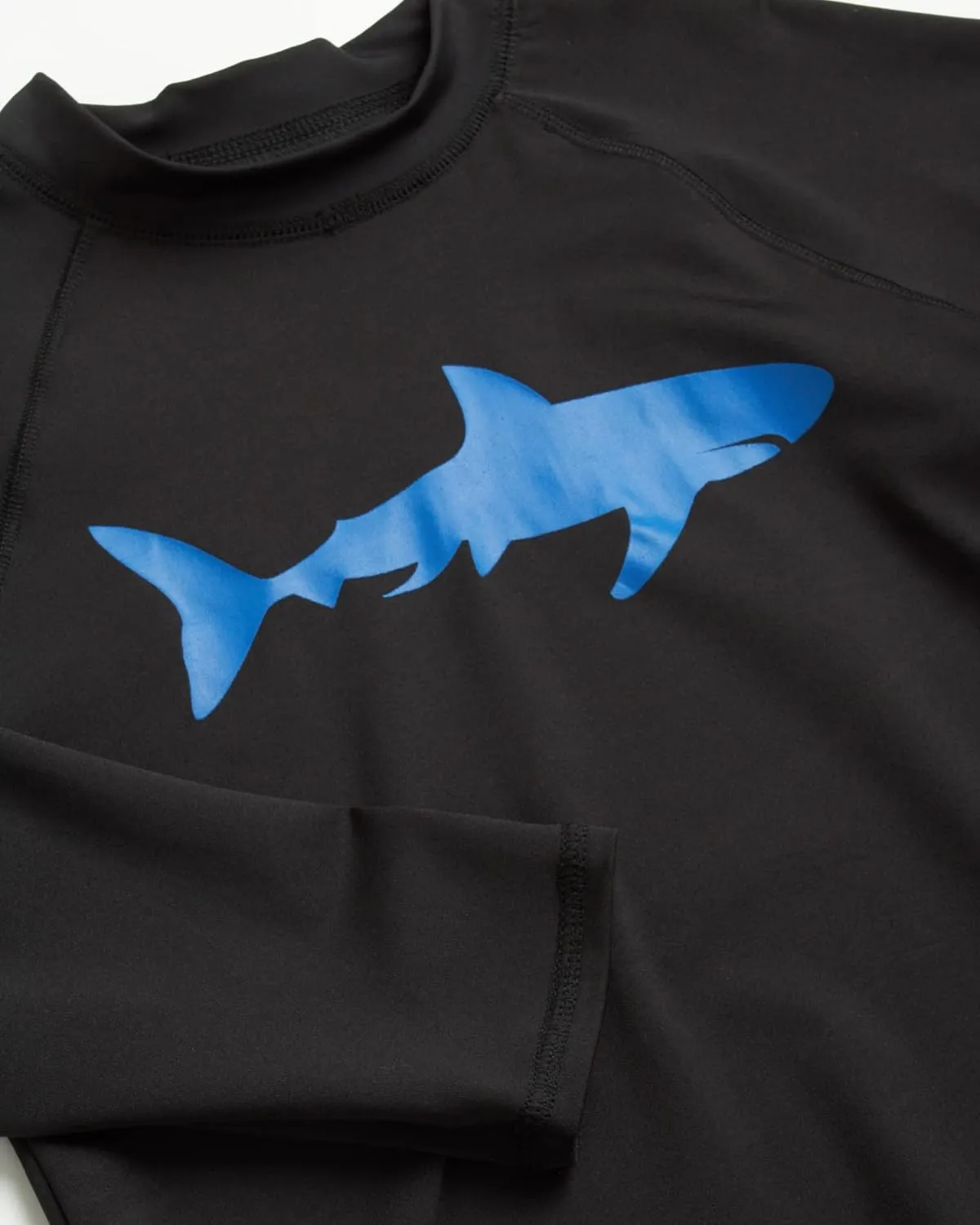 Big Chill Boys' Rash Guard Swim Shirt - UPF 50  Long Sleeve UV Sun Protection Swim Shirt Quick Dry (Size: 5-16)