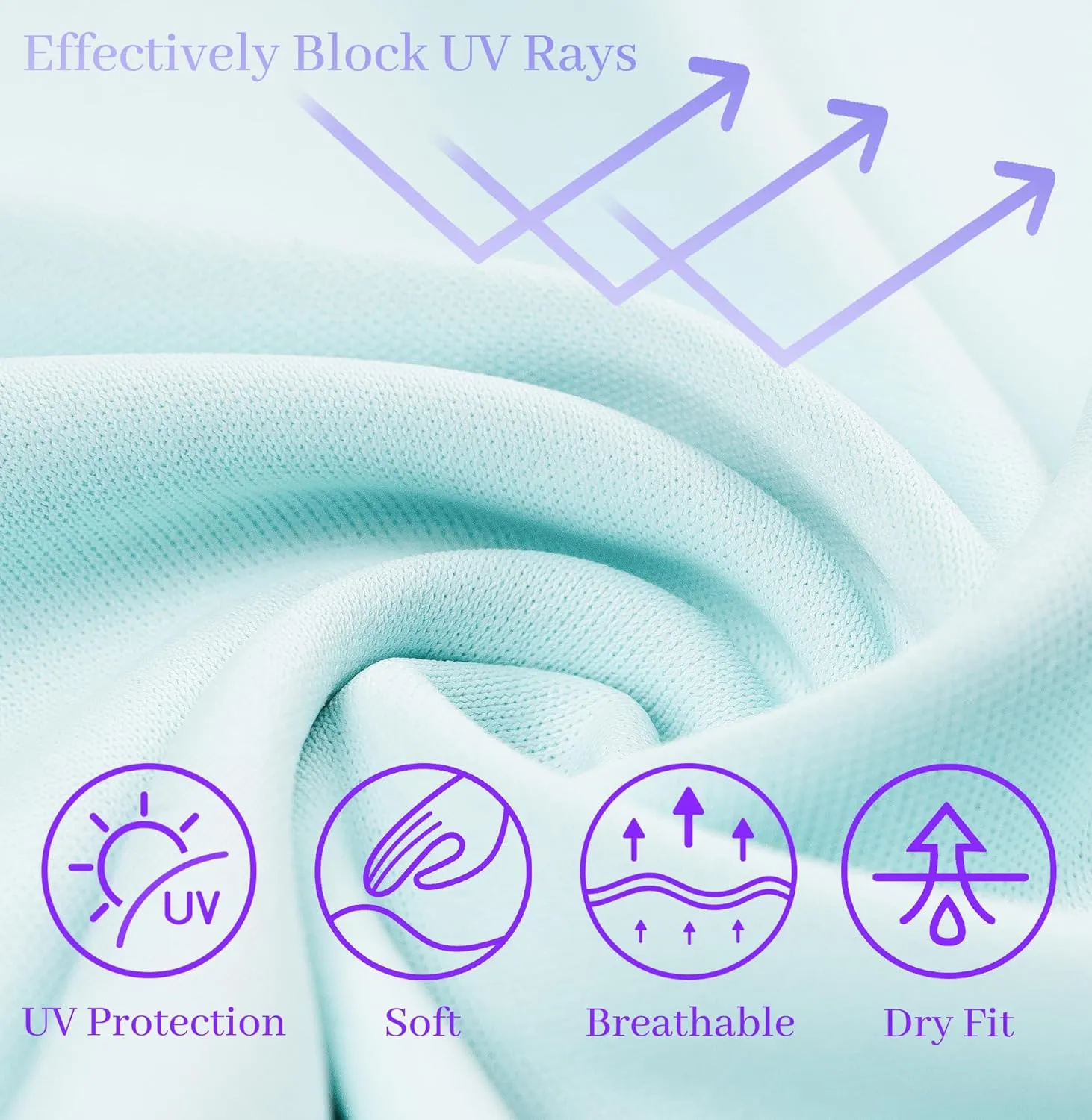 Boys Athletic Shirts Long Sleeve, Active T-Shirt Moisture Wicking Crewneck Dry Fit Tee Outdoor Running Tshirt