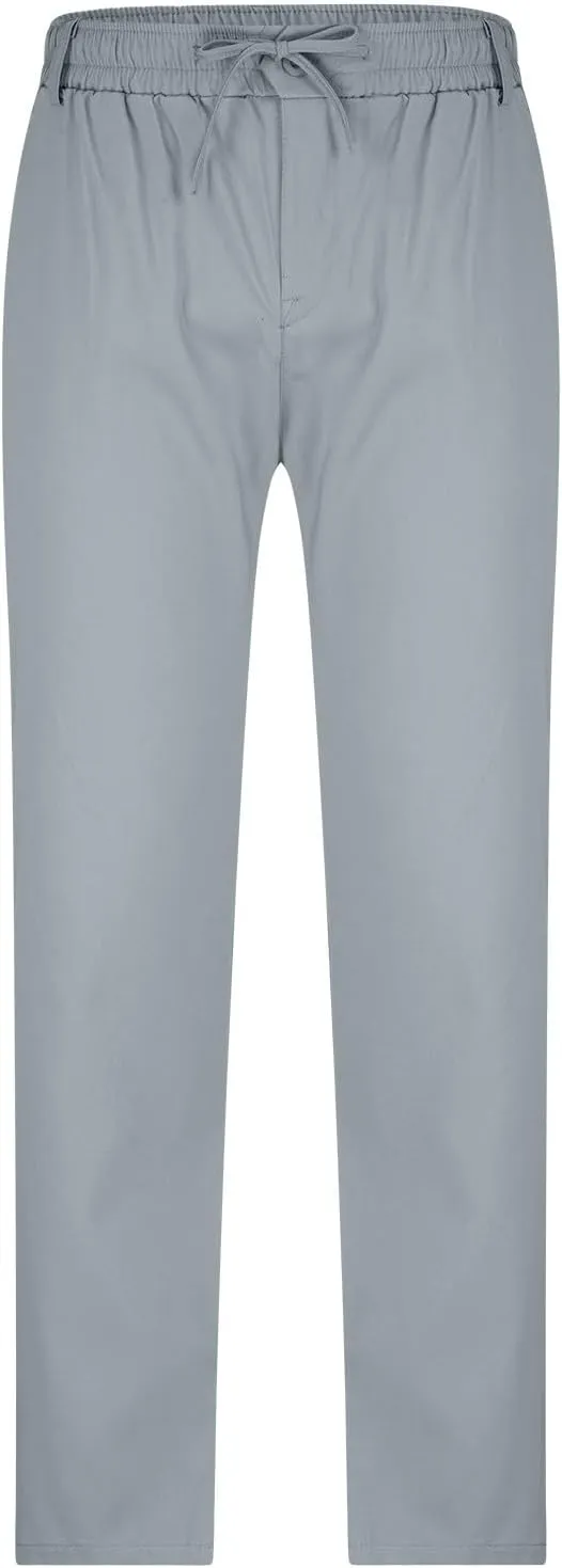 Cambkatl Mens Golf Pants Slim Fit Stretch Work Office Dress Pants Quick Dry Lightweight Casual Chinos Suit Pants with Pockets