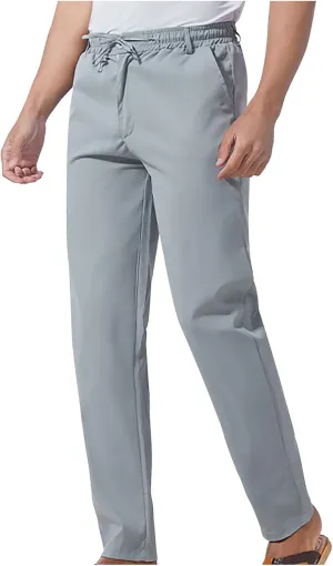 Cambkatl Mens Golf Pants Slim Fit Stretch Work Office Dress Pants Quick Dry Lightweight Casual Chinos Suit Pants with Pockets