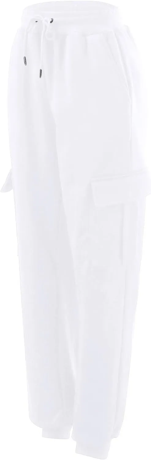Cargo Sweatpants for Men Loose Fit Mens Athletic Pants with Zipper Pockets Men's Long Exercise Pants Compression Capris Men