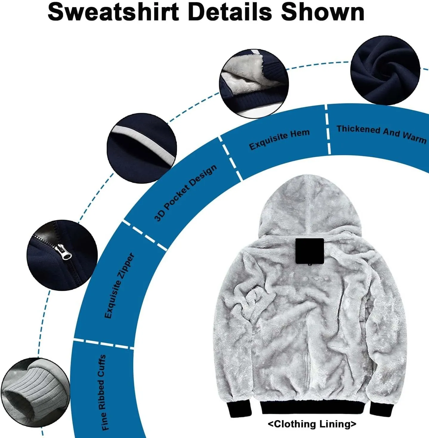 Celtic Knot 3D Print Nordic Clothing Outerwear, Viking Ravens Mens Winter Warm Outdoor Hoodies, Medieval Hammer Jacket