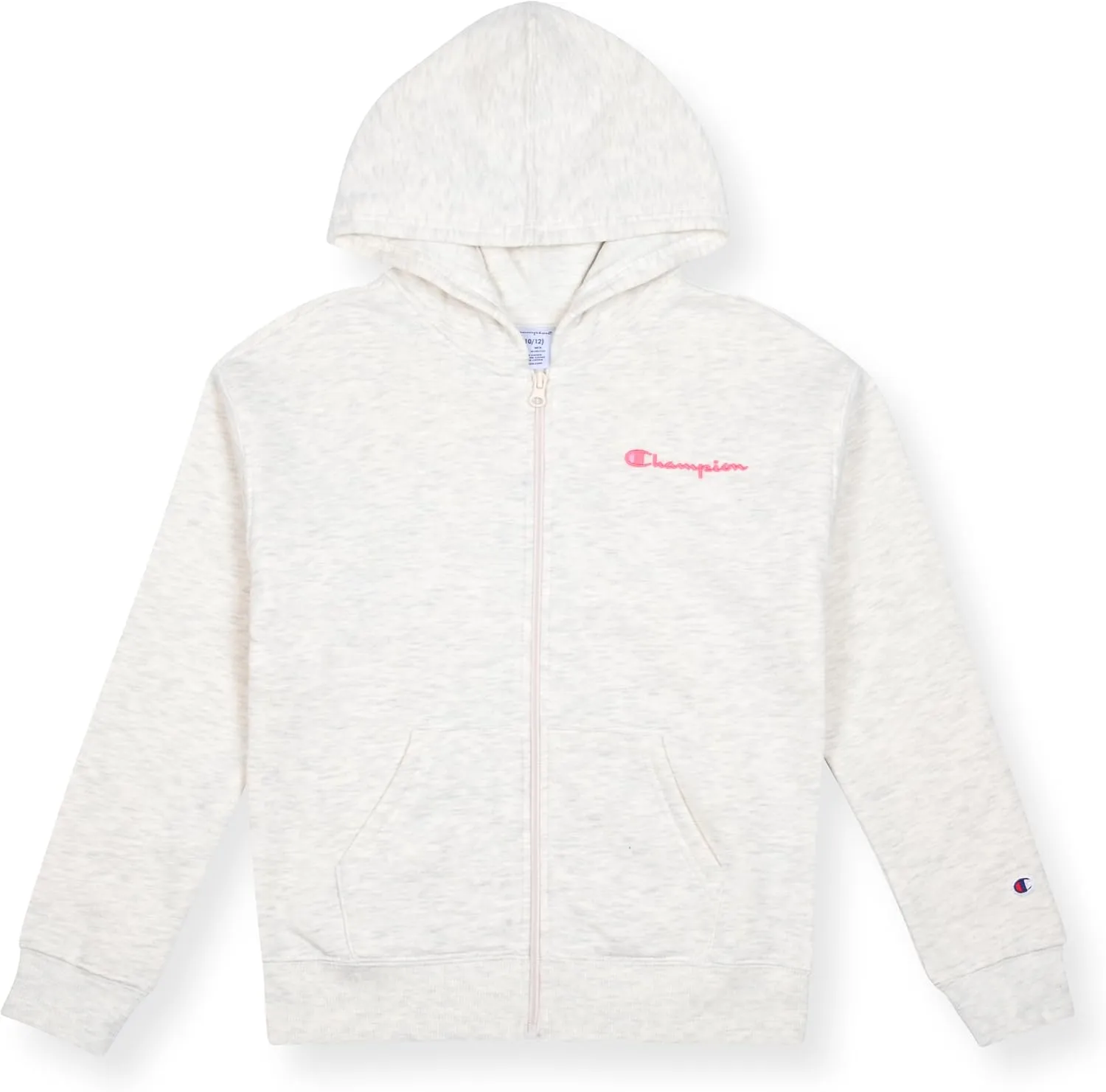 Champion Girls Hoodie Sweatshirt Zip Up Fleece Athletic Hoodie for Girl Clothing