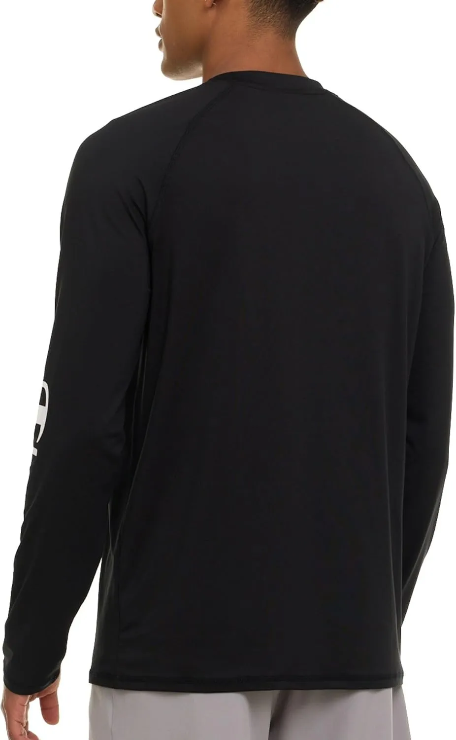 Champion Rash Guard for Men, Long Sleeve Mens Swim Shirt for Fishing Hiking UPF  50 SPF Sun UV Protection, Quick Dry