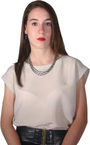 Classic Silk Shell for Women 100% Silk Crepe de Chine - 23 Colors