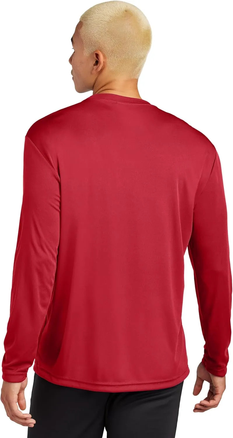 Clothe Co. Mens Long Sleeve Tee Shirts Moisture Wicking Dry Fit T-Shirts (Available in Big & Tall)