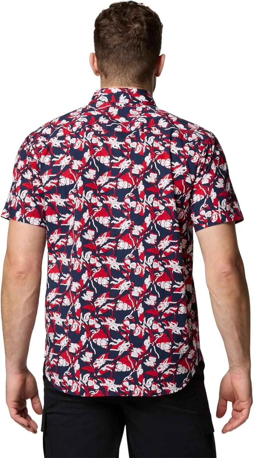 Columbia Men's Rapid Rivers Printed Short Sleeve Shirt