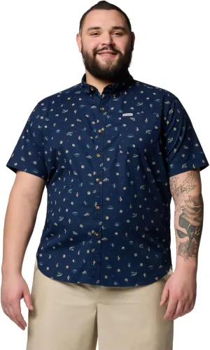 Columbia Men's Rapid Rivers Printed Short Sleeve Shirt