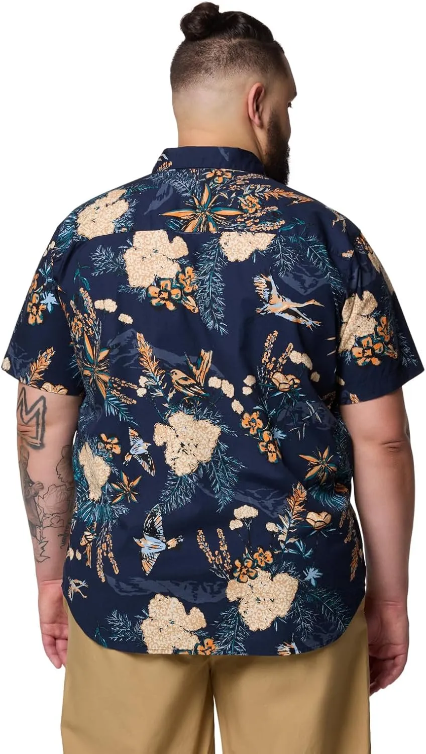 Columbia Men's Rapid Rivers Printed Short Sleeve Shirt