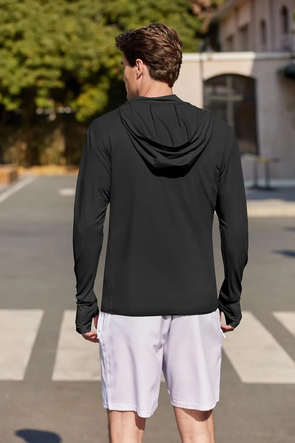 COOFANDY Men's UPF 50  Light Jacket Full Zip Sun Protection Hoodie Long Sleeve Sun Shirts UV Fishing Hiking Athletic Running