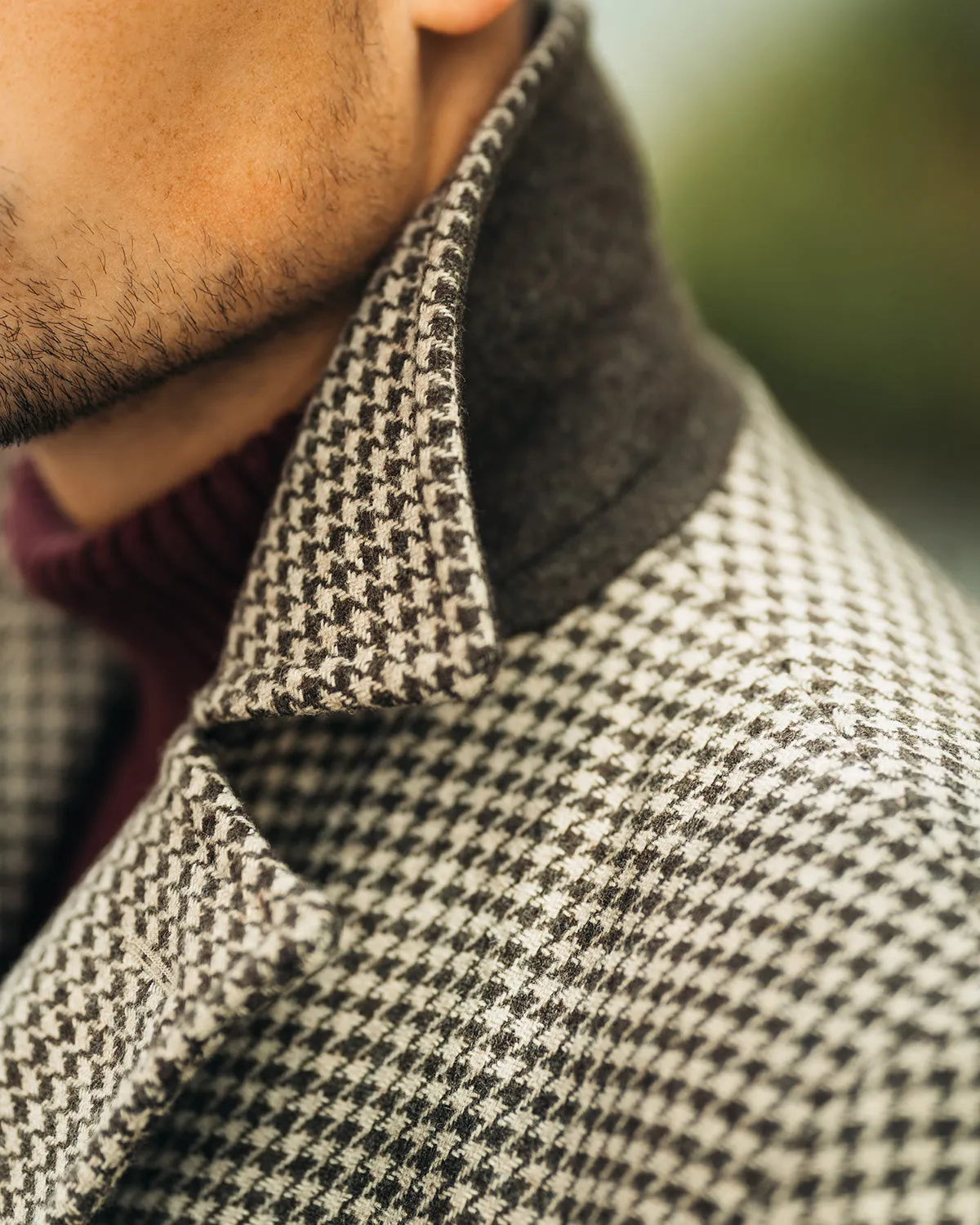 Corleone Brown Double Breasted Polo Coat