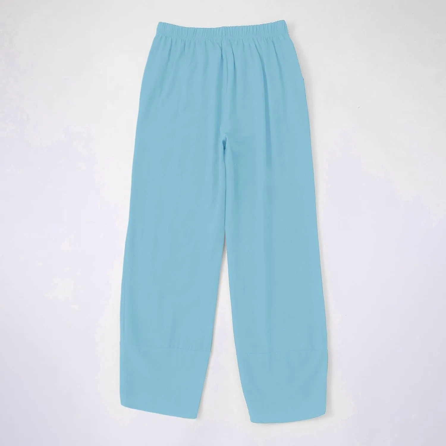 Cotton Linen Pants Women 2025 Summer Casual Plus Size Boho Pants Hight Waist Linen Vacation Beach Pants with Pockets