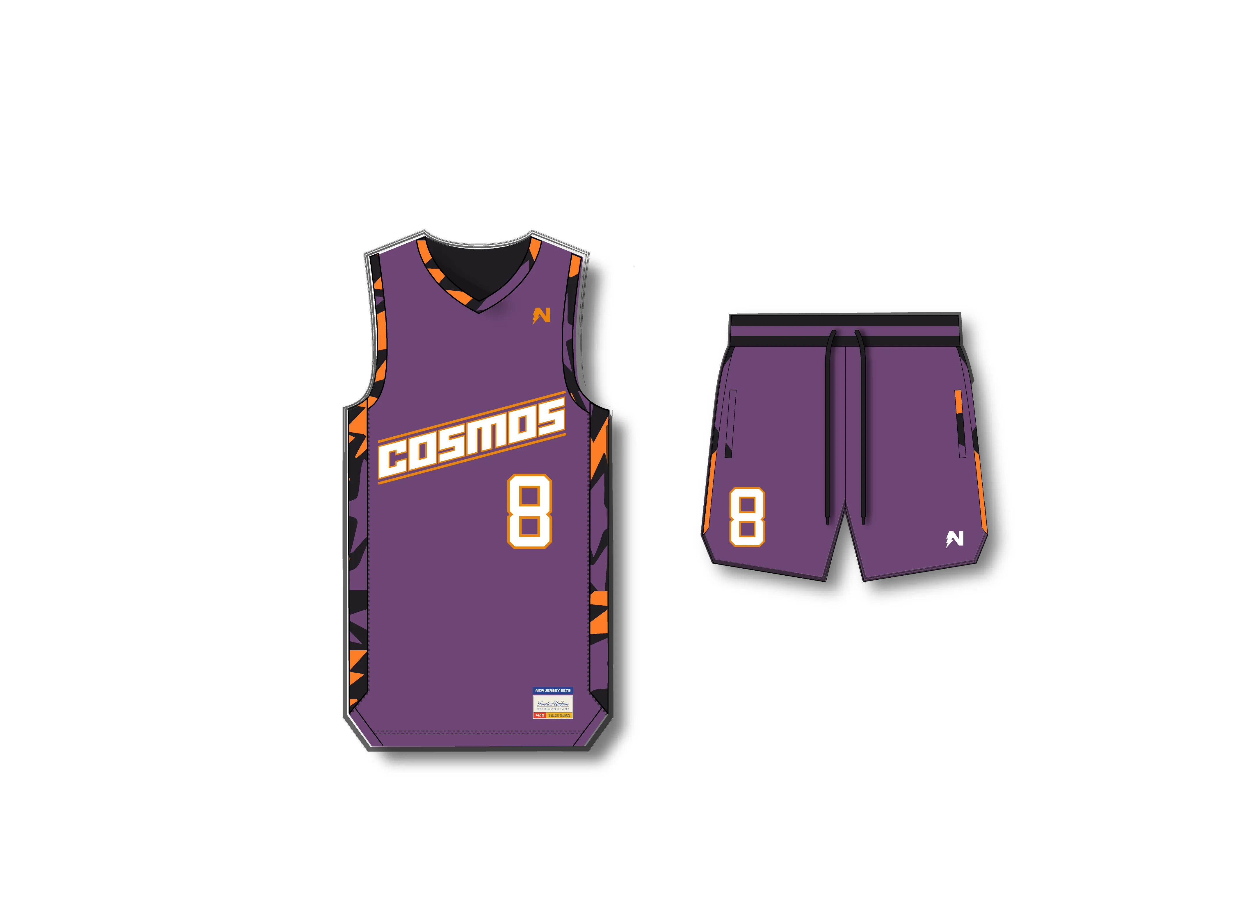 CUSTOMIZE: Basketball Uniform - Cosmos