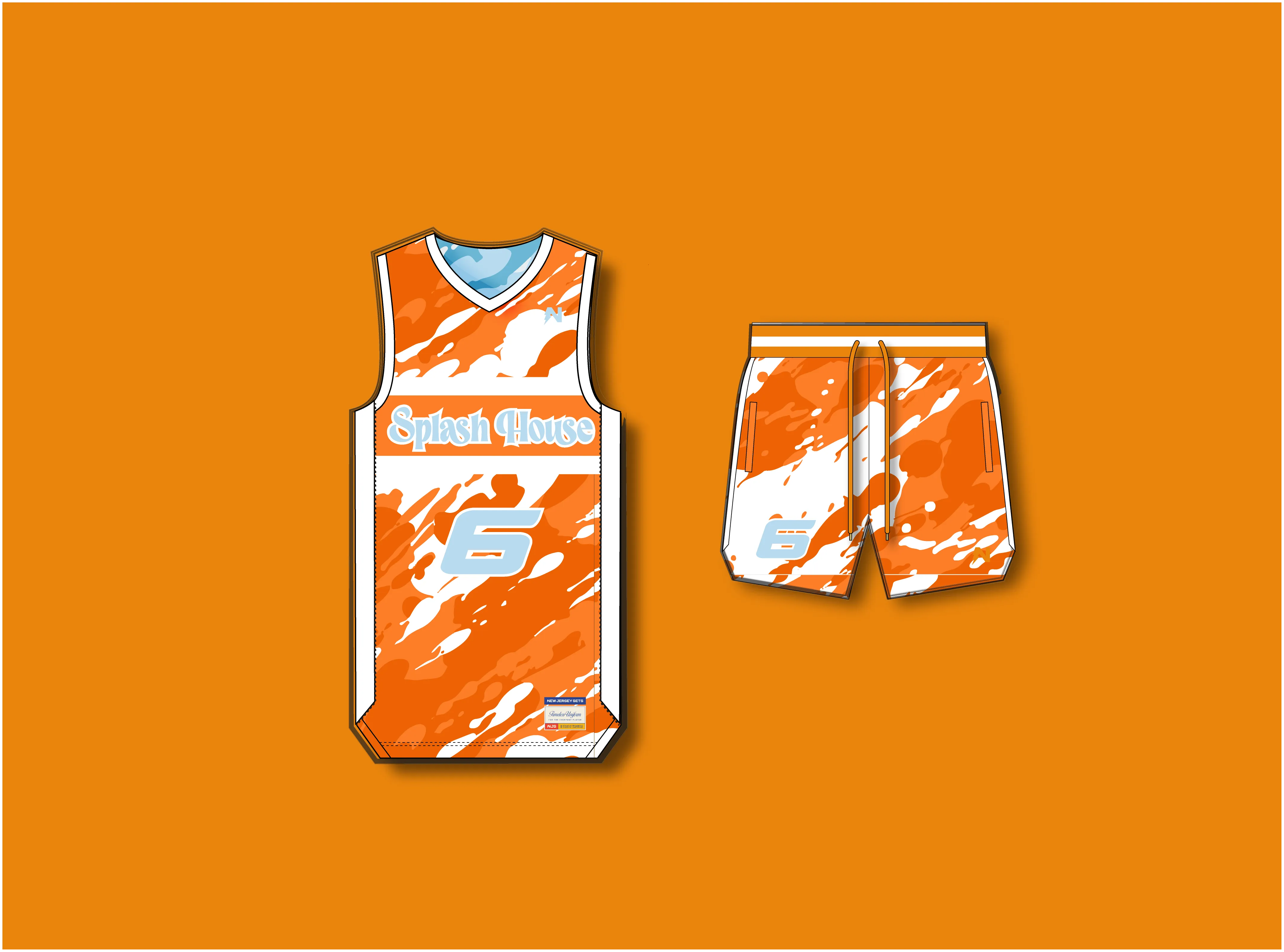 CUSTOMIZE: Basketball Uniform - Splash House
