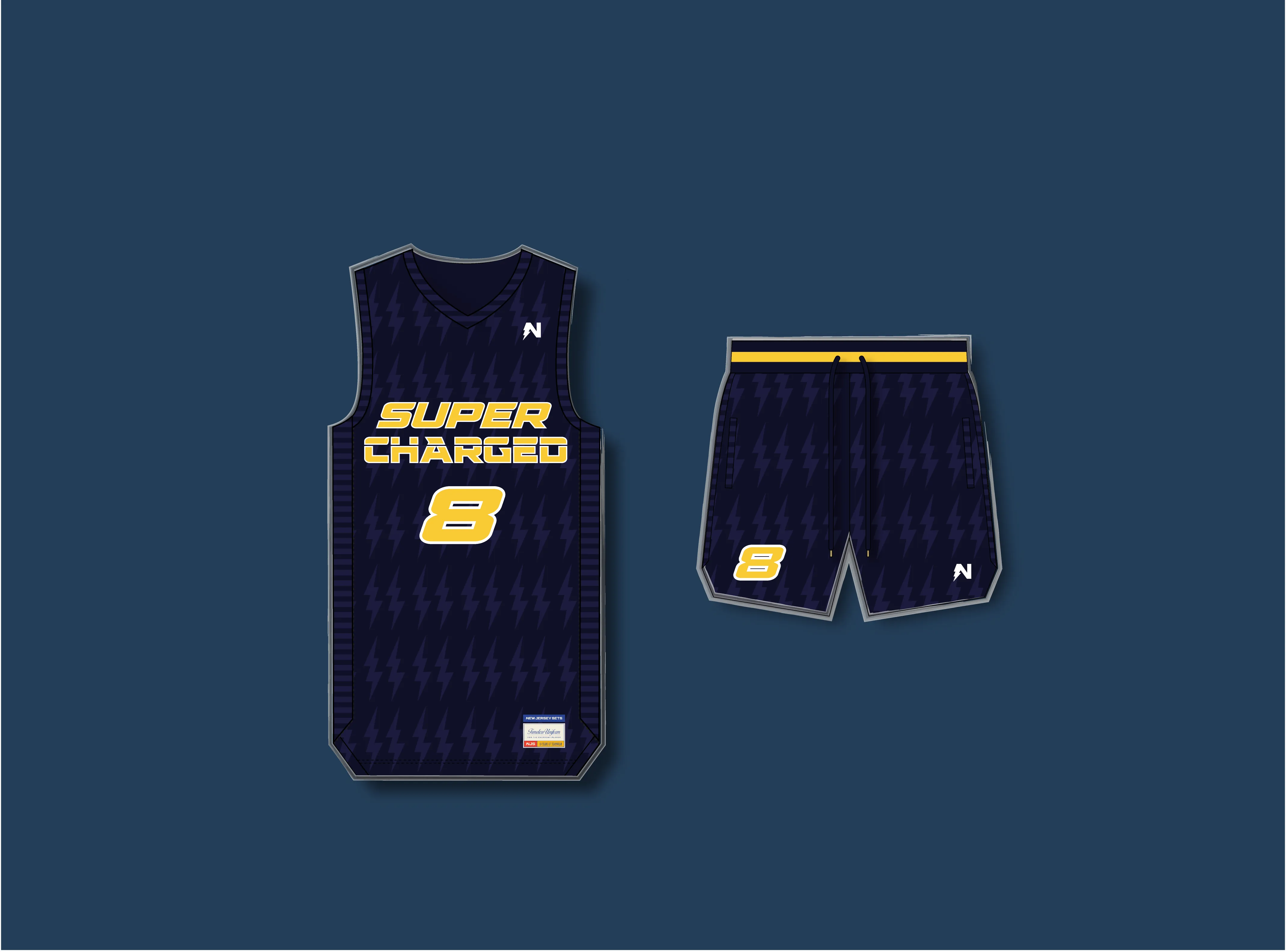 CUSTOMIZE: Basketball Uniform - Super Charged