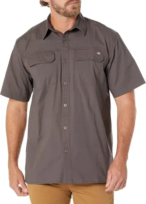 Dickies Men's Flex Short Sleeve Ripstop Shirt