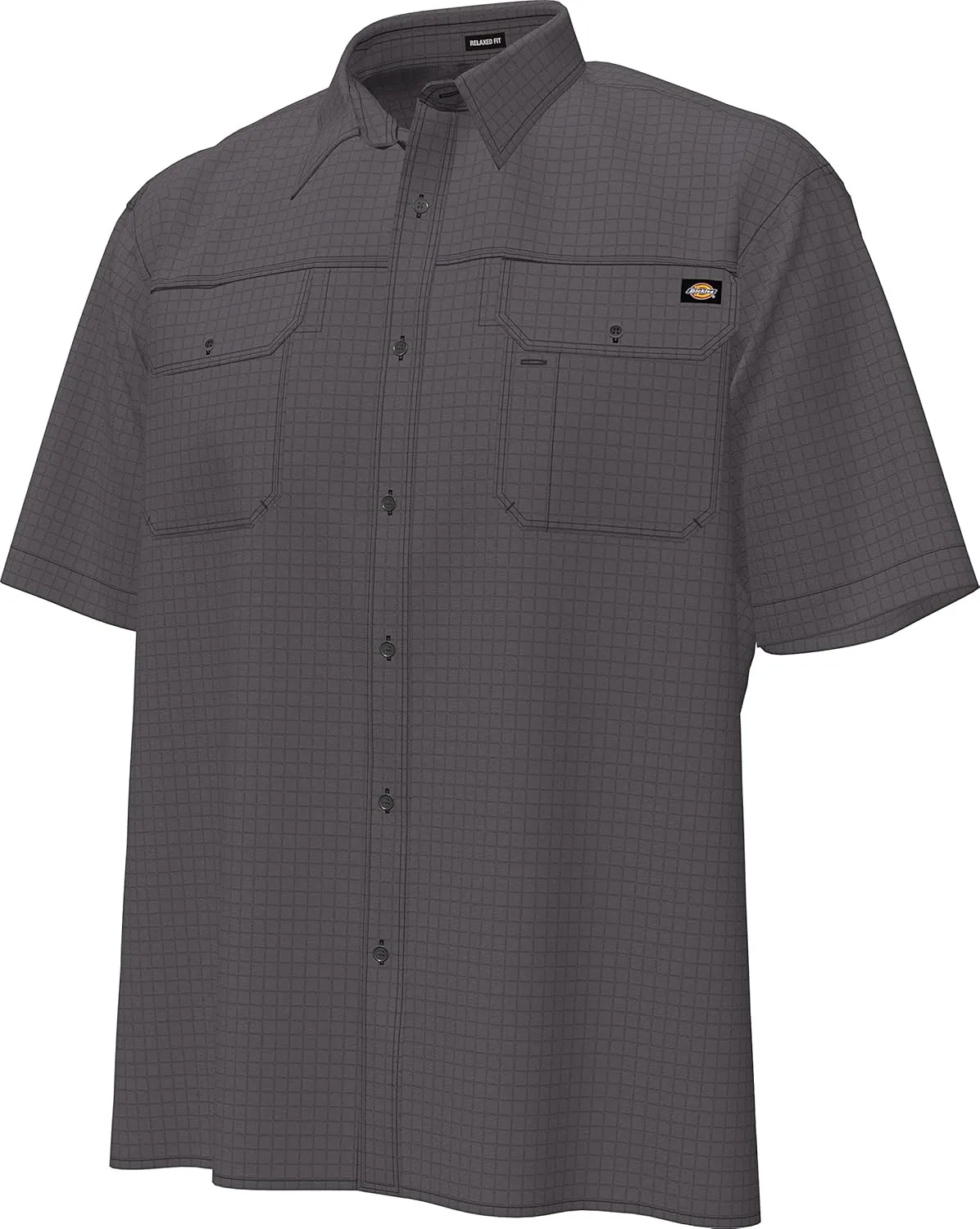 Dickies Men's Flex Short Sleeve Ripstop Shirt