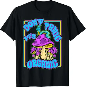 Dont Panic Its Organic T-Shirt, Black