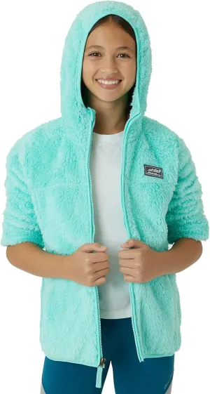 Eddie Bauer Kids' Zip Up - Kids' Full Zip Ultra Soft Sherpa Fleece Hoodie Sweatshirt for Boys and Girls (5-20)