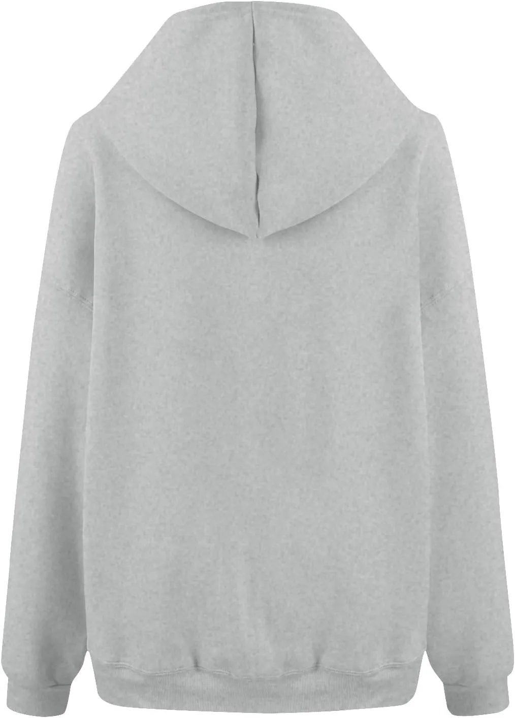 Febecool Womens Oversized Hoodies Sweatshirts Women's Hoodie Women's Solid Color Long-sleeved Baggy Pullover Sweater Top