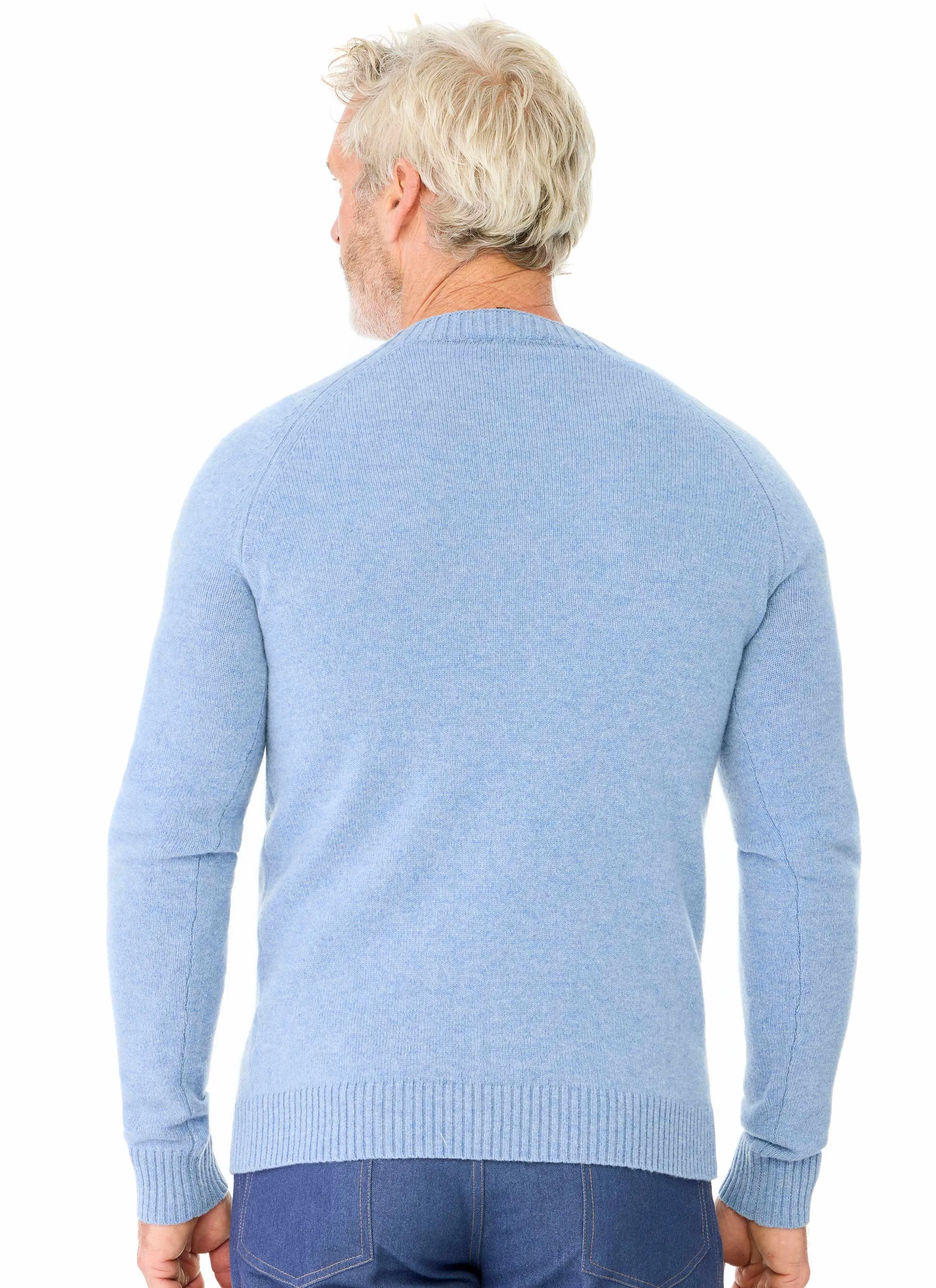 FRANKFORD CREW NECK - SOFT BLUE