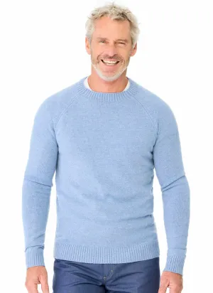 FRANKFORD CREW NECK - SOFT BLUE