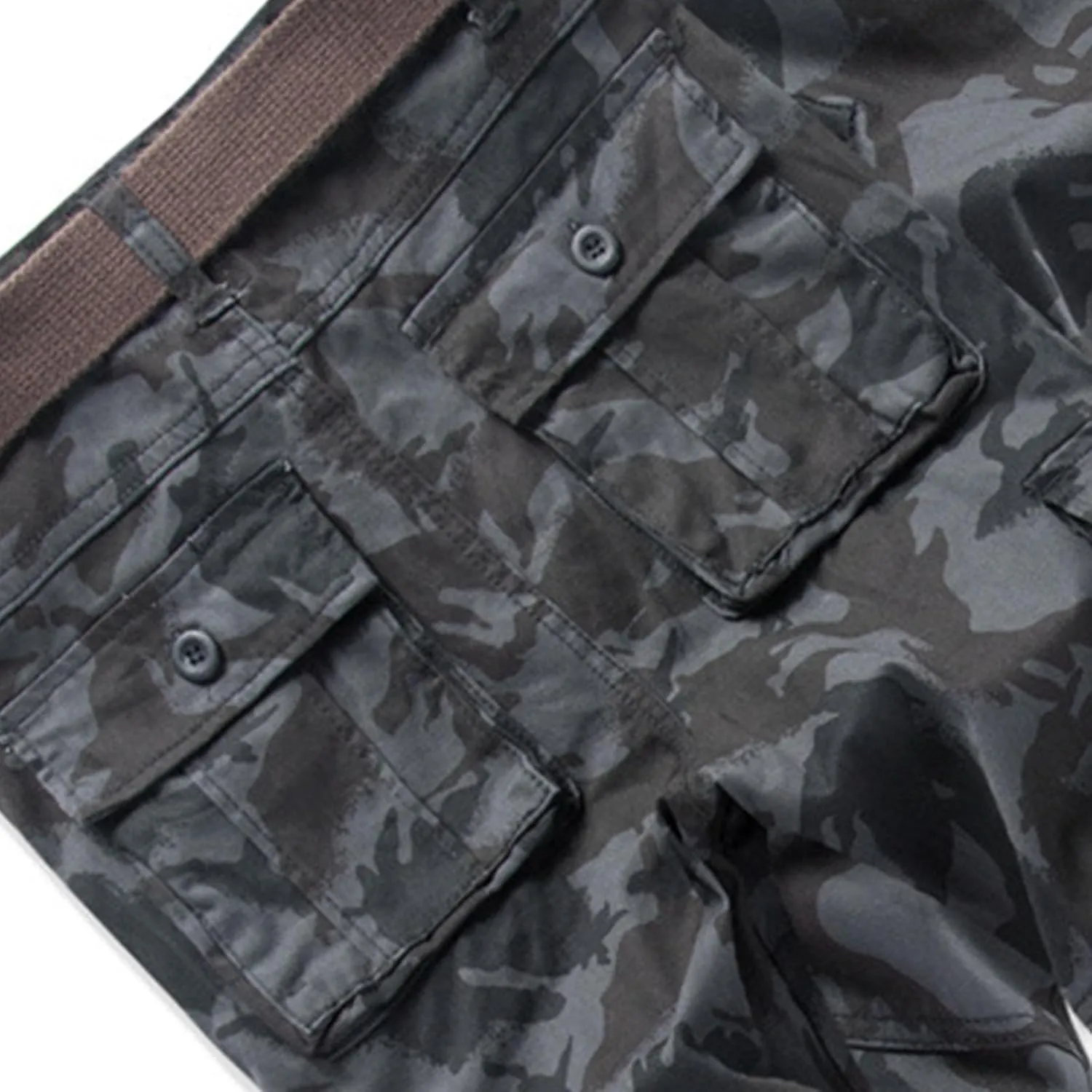 Gear Men's Hiking Tactical Sweatpants Waist Denim Long Pants Men's Casual Cargo Pants Sweatpants for Men Men's Camo