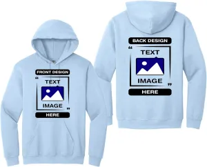 Gildan - Personalized Image Unisex Sweatshirt - Customized Add Your Text Photo Hoodies - Men Women Adult