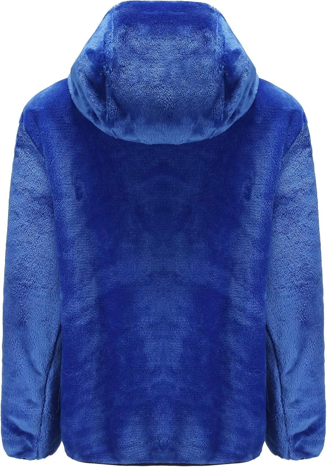 Girl's Soft Fleece sherpa Jacket Full Zip Hoodie