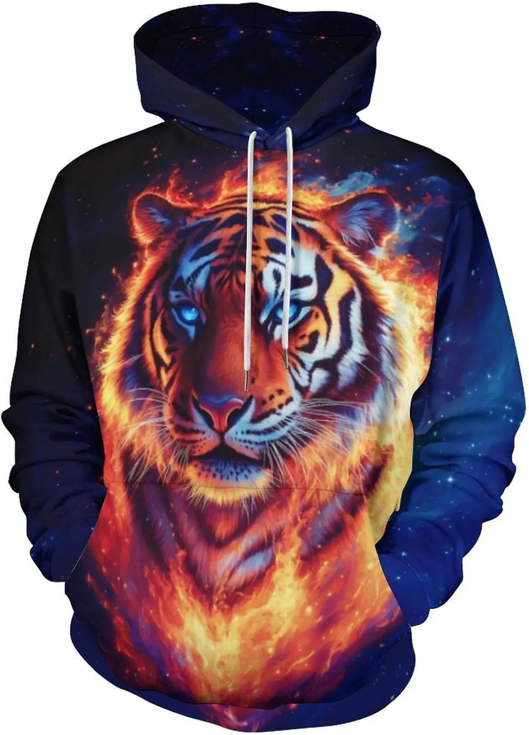 GLUDEAR Unisex 3D Pattern Print Athletic Pullover Hoodies Hooded Sweatshirts