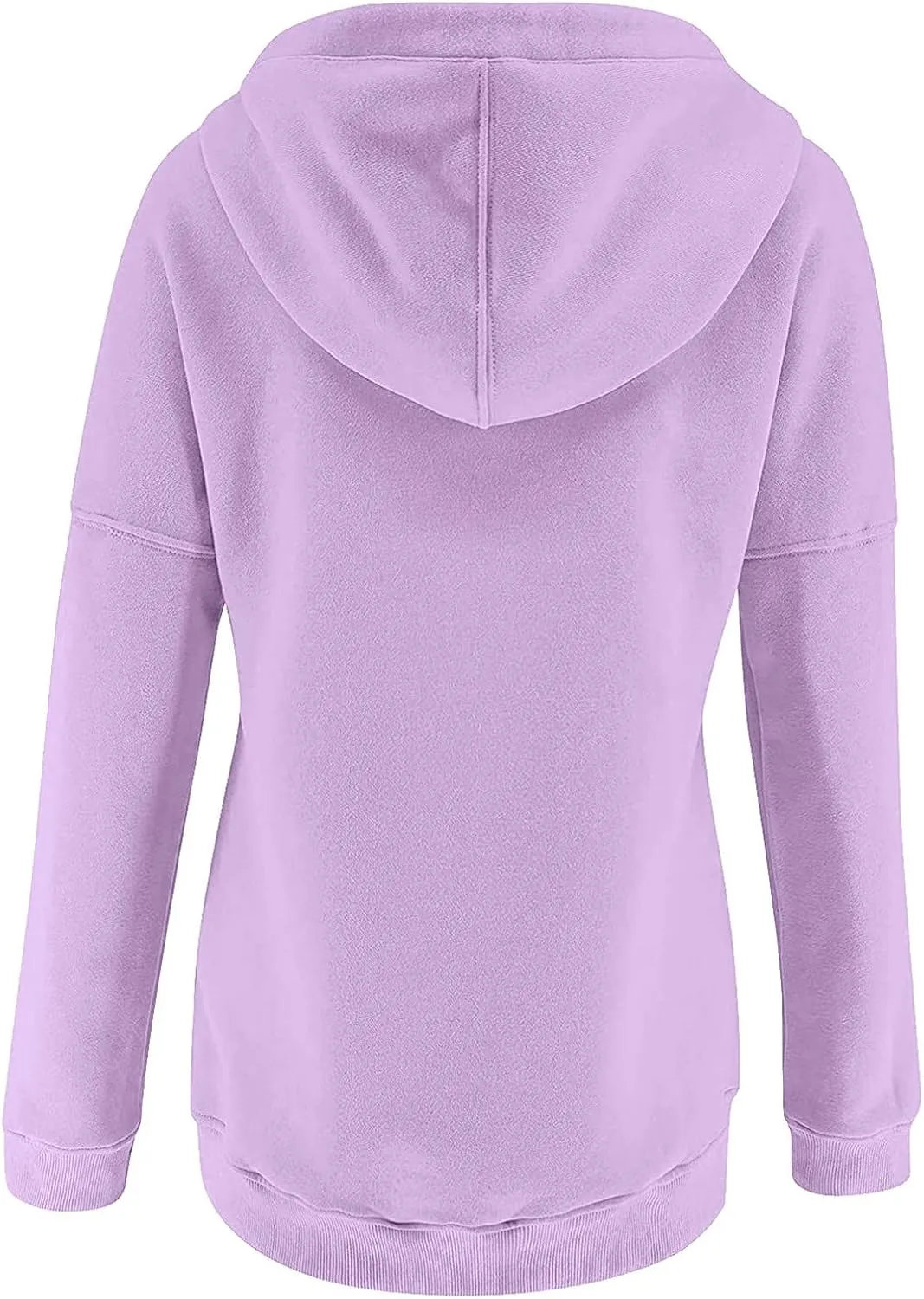 GOFULY Button Down Shirts For Women Fall Loose Oversized Hoodie Long Sleeve Drawstring Pockets Clothes Winter Solid Outfits
