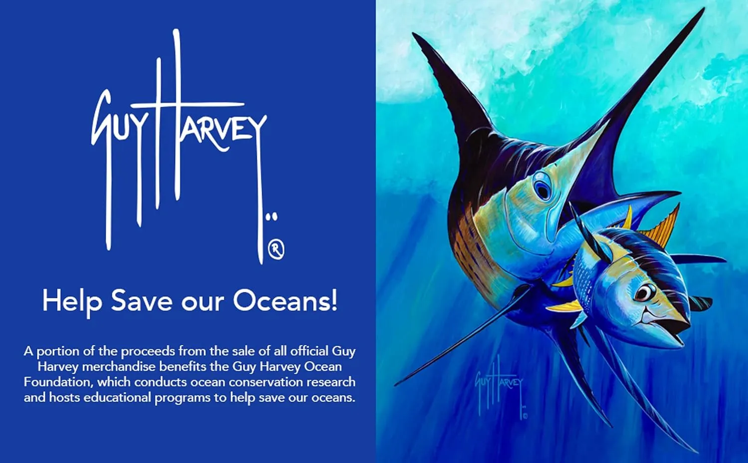 Guy Harvey Mens Offshore Fish Collection Short Sleeve T-Shirt