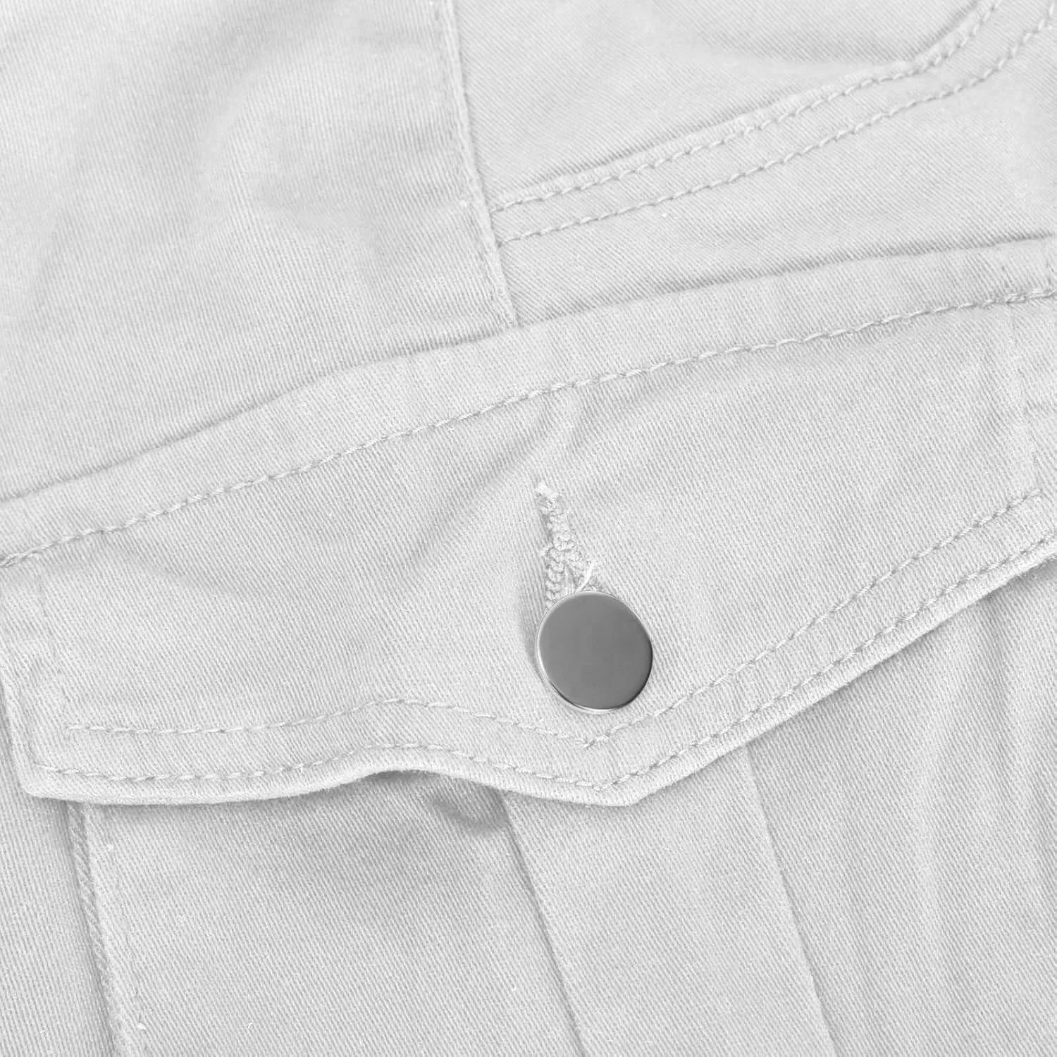 HGps8w Women Girls High Waisted Cargo Skirt 2025 Summer Button Bodycon Y2K Mini Denim Skirt with Flap Pockets