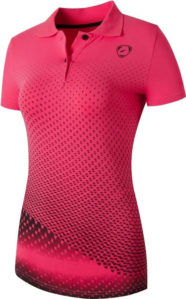 jeansian Women's 3 Packs Outdoor Sport Dry Fit Polo Tee Poloshirt Tshirt Golf TennisT-Shirt SWT251