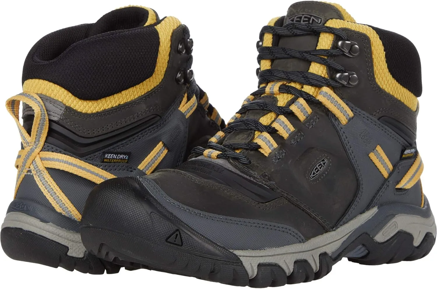 KEEN Men's Ridge Flex Mid Height Waterproof Hiking Boots