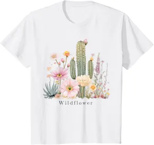 Kids "Wildflower" Boho Desert Flowers T-Shirt
