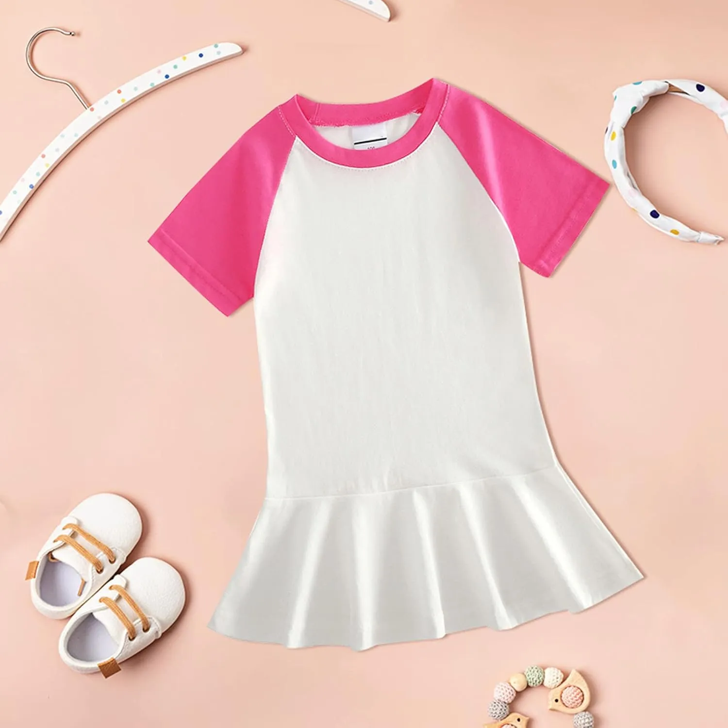 Kids Toddler Girls Tennis Dress Outfit Sleeveless Dress Athletic Skorts and Pol Tank Top Sets