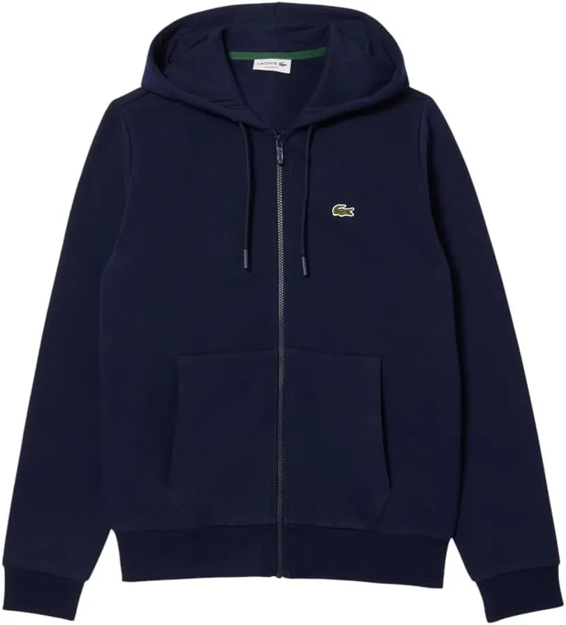 Lacoste Mens Ls Solid Full Zip