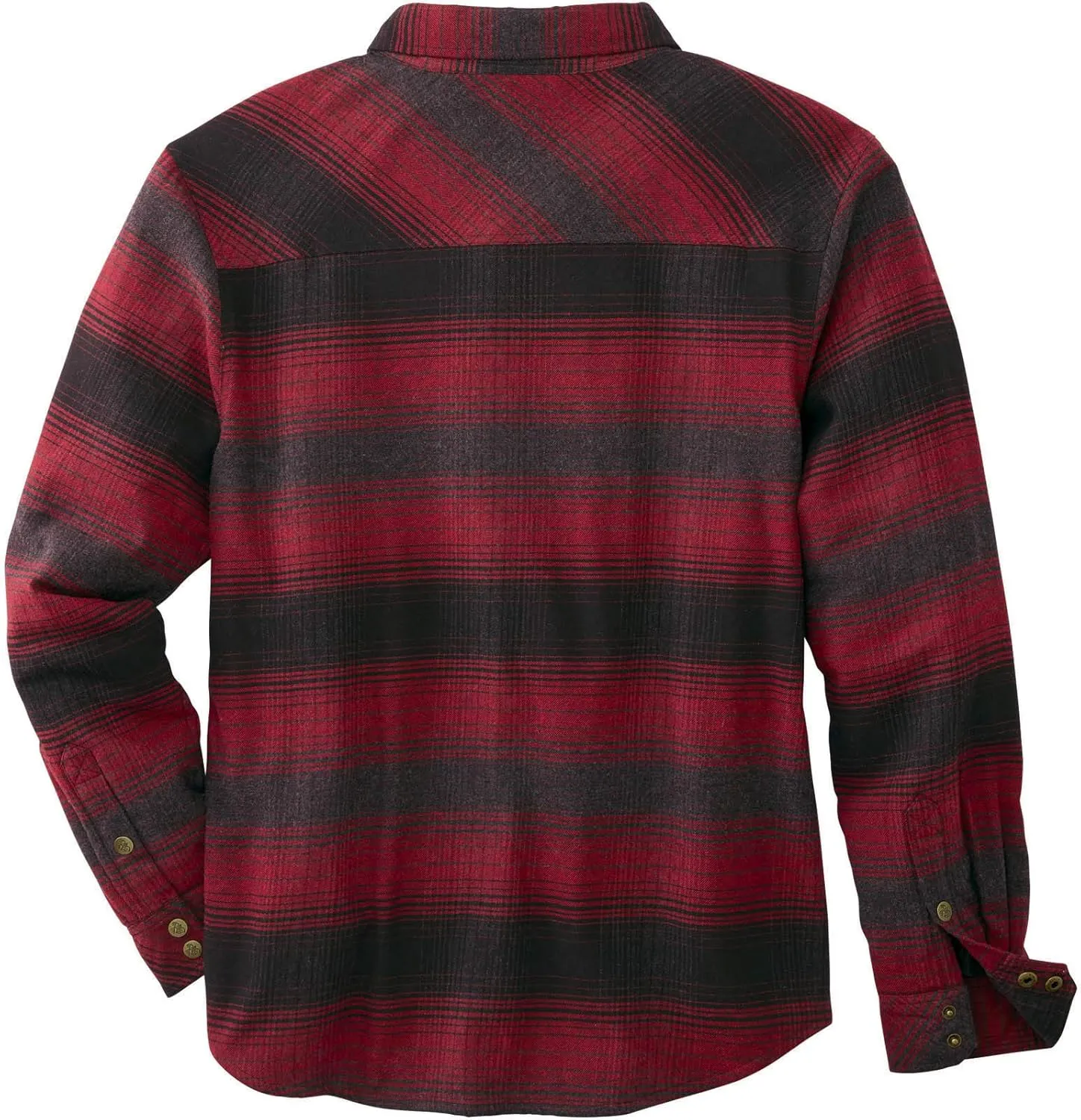 Legendary Whitetails Archer Flannel Thermal Lined Shirt Jacket for Men, Quilted Insulated Plaid Work Outerwear Coat