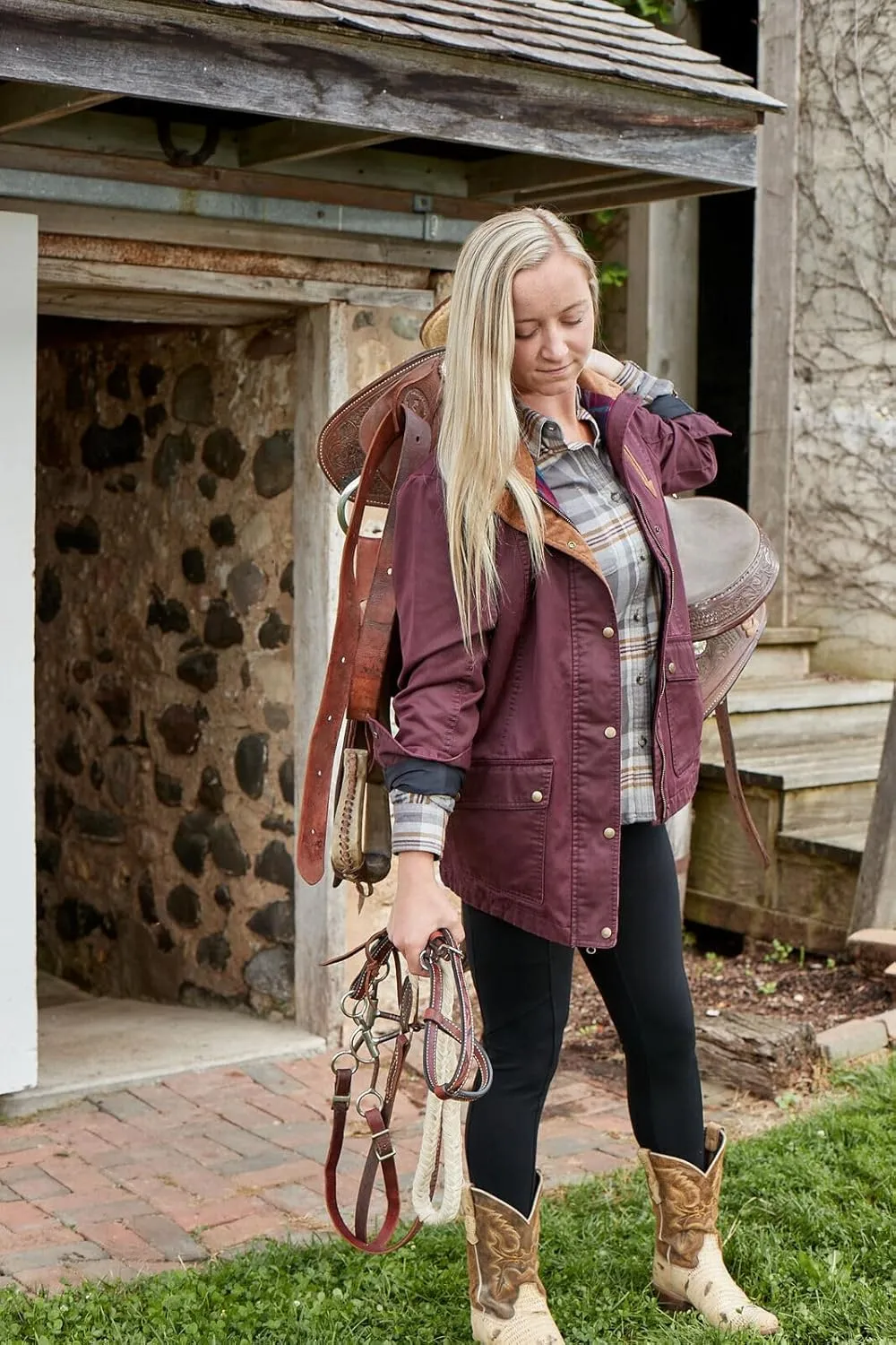 Legendary Whitetails Women's Saddle Country Shirt Jacket