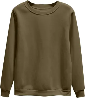 Lightweight Sweatshirts For Women Cute Long Sleeve Crewneck Oversized Pullovers Casual Loose Fall Fashion Outfits 2024