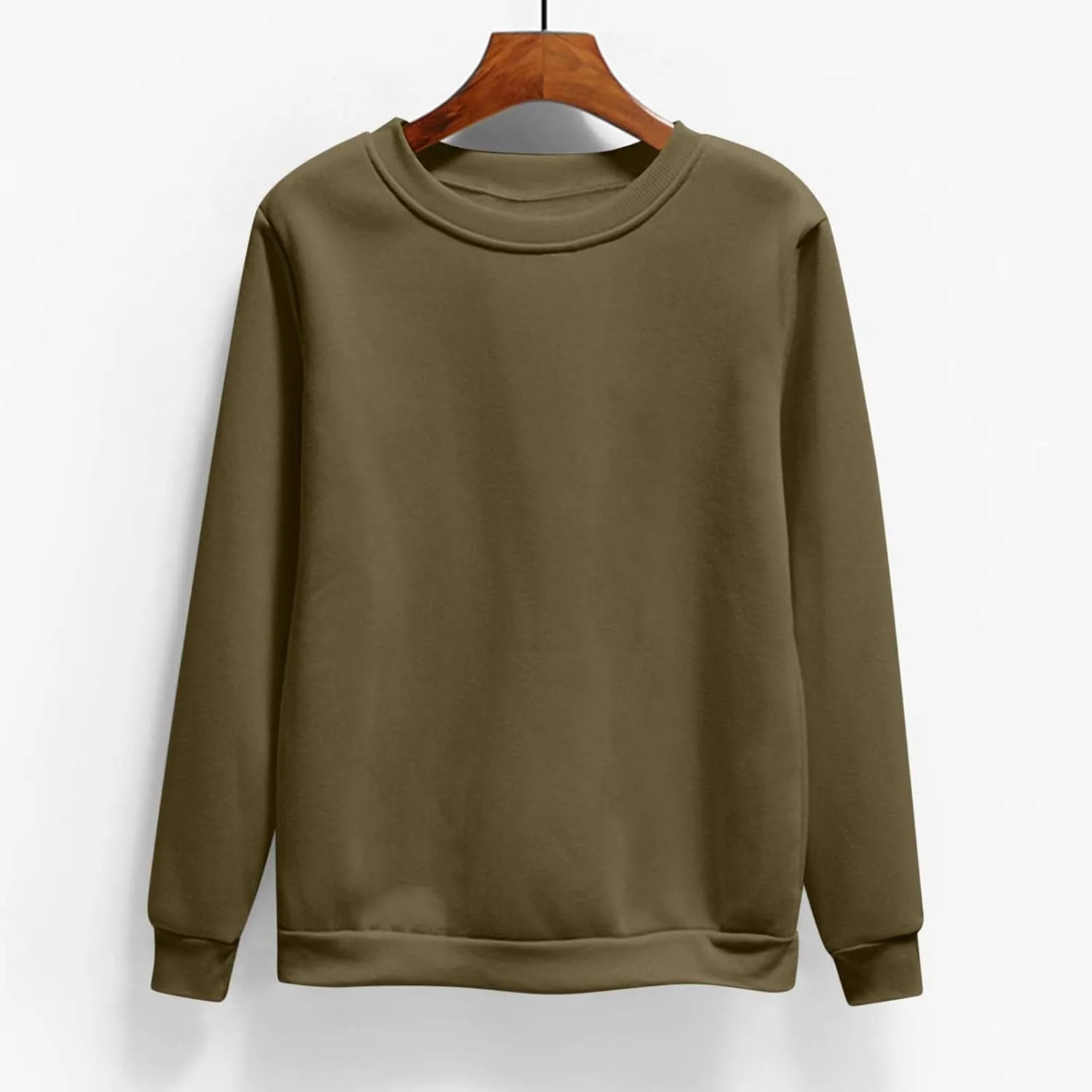 Lightweight Sweatshirts For Women Cute Long Sleeve Crewneck Oversized Pullovers Casual Loose Fall Fashion Outfits 2024